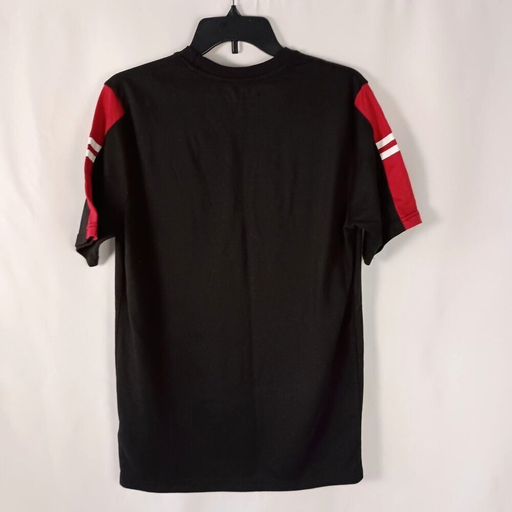 BoohooMAN ManOfficial Black T-Shirt Men Size S Cotton Blend Relaxed Fit - Picture 5 of 5